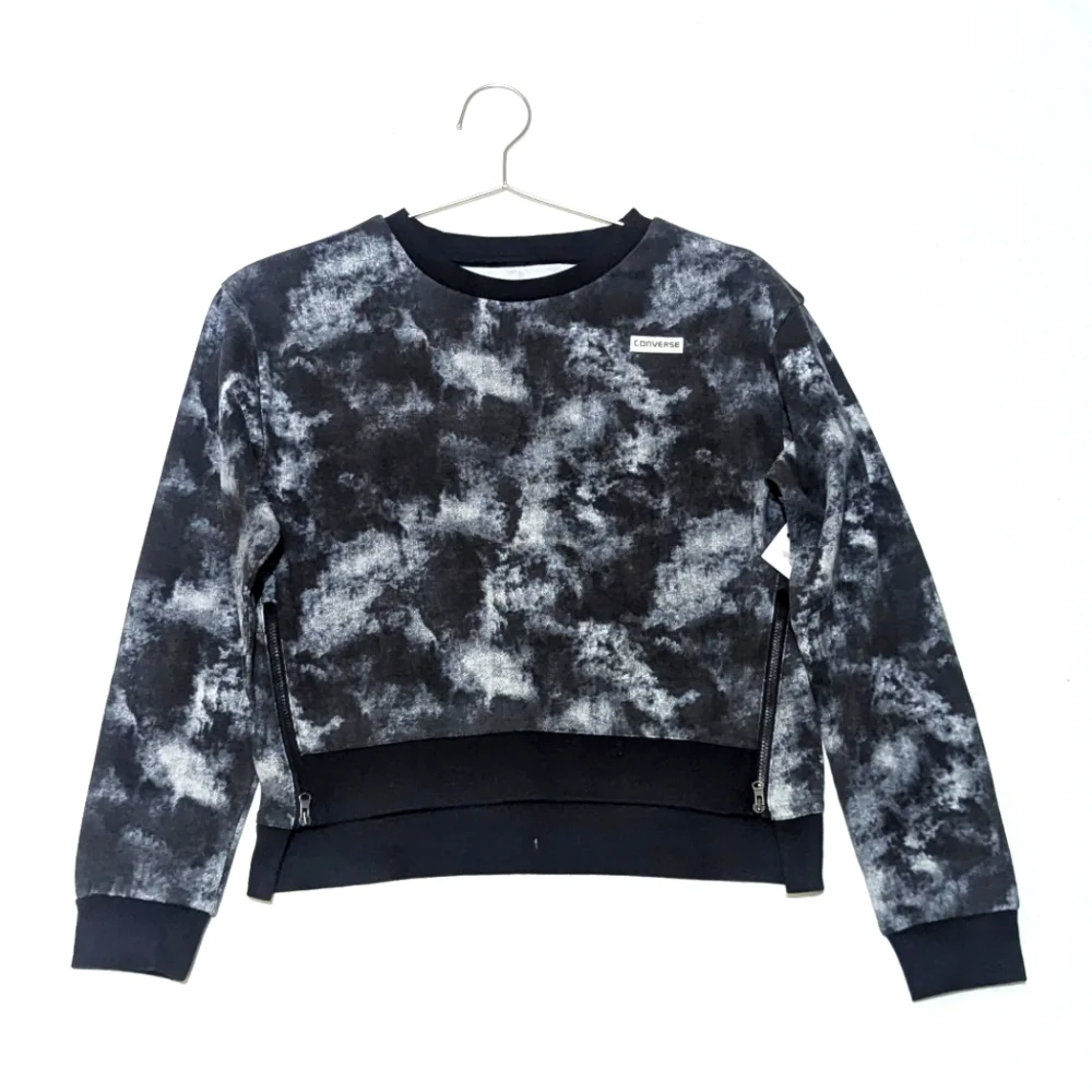 Converse | Long Sleeve | Sweater | Trendy | Tie Dye | Fun | Casual | Crew Neck|